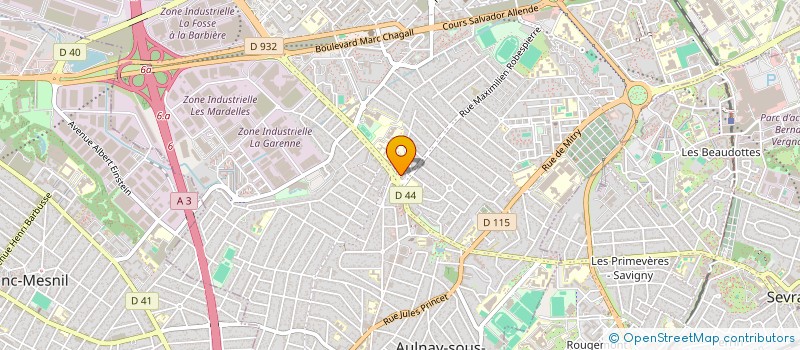 localisation de l'entreprise MONSIEUR SAMIR BELBACHIR à AULNAY-SOUS-BOIS