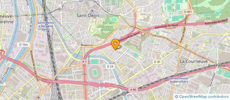 localisation de l'entreprise MONSIEUR SAMIR BELMADI à SAINT-DENIS