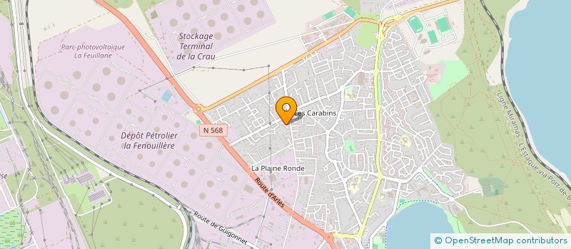 localisation de l'entreprise MONSIEUR SAMIR BEN AMOR  FOS-SUR-MER