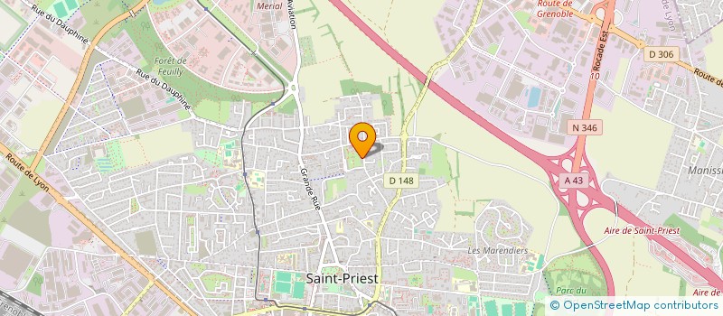 localisation de l'entreprise MONSIEUR SAMIR BEN FREDJ à SAINT-PRIEST