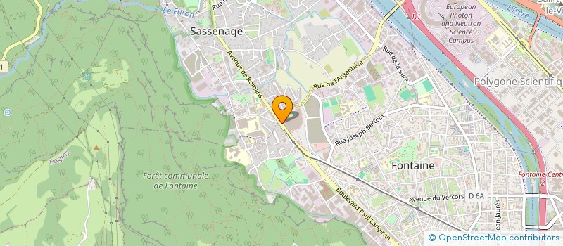 localisation de l'entreprise MONSIEUR SAMIR BENABDELAZIZ  FONTAINE