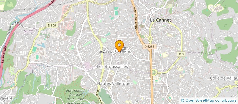 localisation de l'entreprise MONSIEUR SAMIR BENCHENINE à LE CANNET