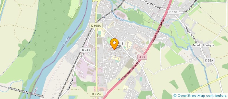localisation de l'entreprise MONSIEUR SAMIR BENDECH à COSNE-COURS-SUR-LOIRE