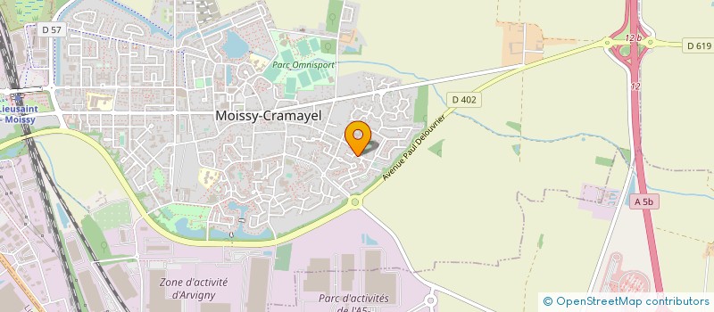 localisation de l'entreprise MONSIEUR SAMIR BENDJEDDOU à MOISSY-CRAMAYEL