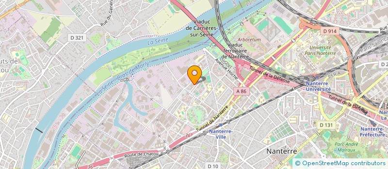 localisation de l'entreprise MONSIEUR SAMIR BENFATTOUM  NANTERRE