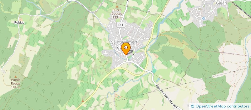 localisation de l'entreprise MONSIEUR SAMIR BENHAMADI  SAINT-MAMERT-DU-GARD