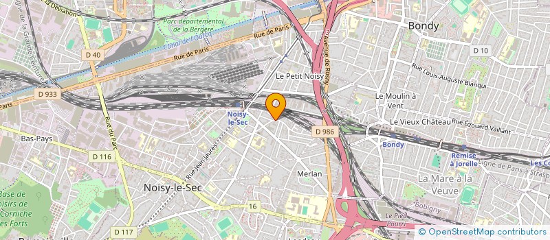 localisation de l'entreprise MONSIEUR SAMIR BENLALLI à NOISY-LE-SEC