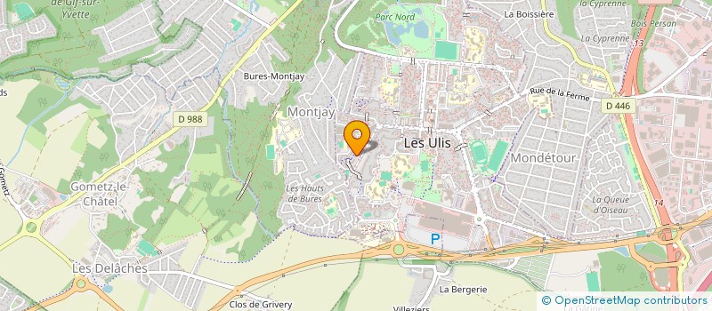 localisation de l'entreprise MONSIEUR SAMIR BENOUADAH  LES ULIS