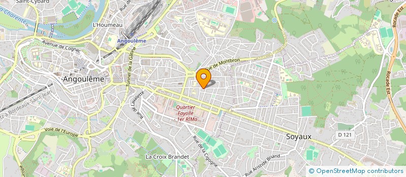 localisation de l'entreprise MONSIEUR SAMIR BENOUZZA à ANGOULEME