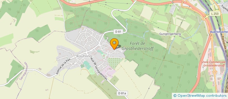 localisation de l'entreprise MONSIEUR SAMIR BENRABAH  ROUHLING