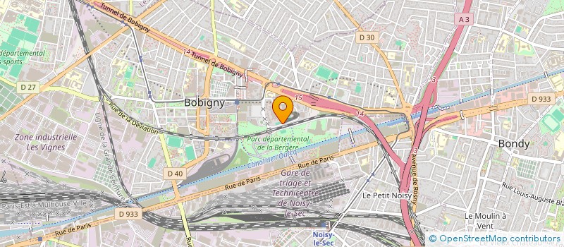 localisation de l'entreprise MONSIEUR SAMIR BENSMAT  BOBIGNY