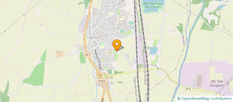 localisation de l'entreprise MONSIEUR SAMIR BENSYOUR  LAPALUD