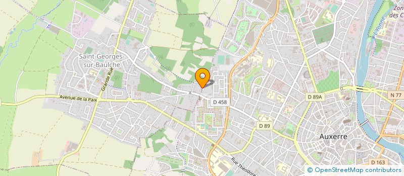 localisation de l'entreprise MONSIEUR SAMIR BENYAHIA à AUXERRE