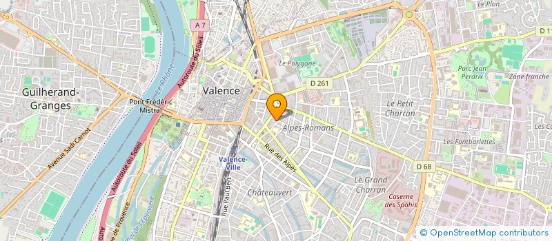 localisation de l'entreprise MONSIEUR SAMIR BENZINA  VALENCE