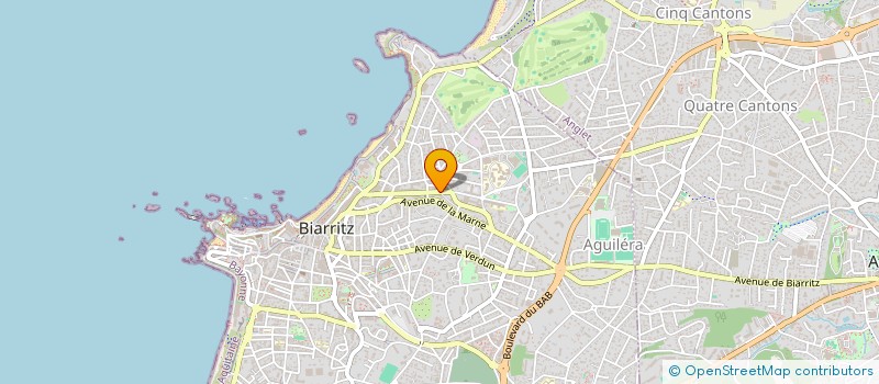 localisation de l'entreprise MONSIEUR SAMIR BERKANI à BIARRITZ