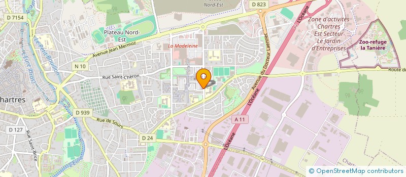 localisation de l'entreprise MONSIEUR SAMIR BESSADI à CHARTRES