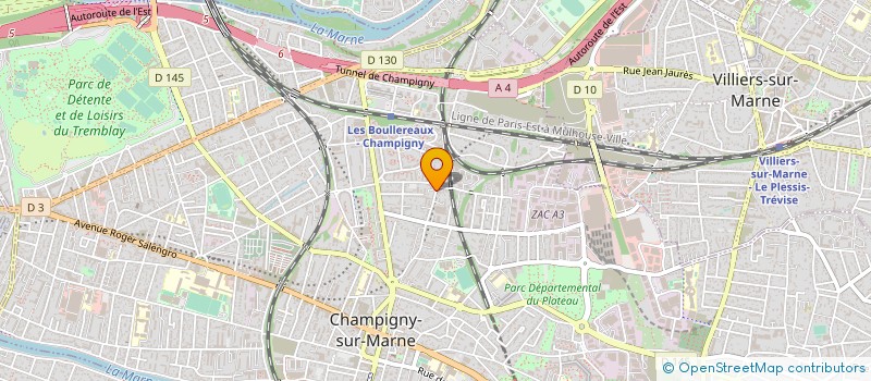 localisation de l'entreprise MONSIEUR SAMIR BOUADLA  CRETEIL