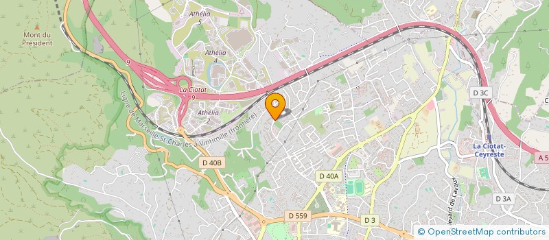 localisation de l'entreprise MONSIEUR SAMIR BOUCHAMA  LA CIOTAT