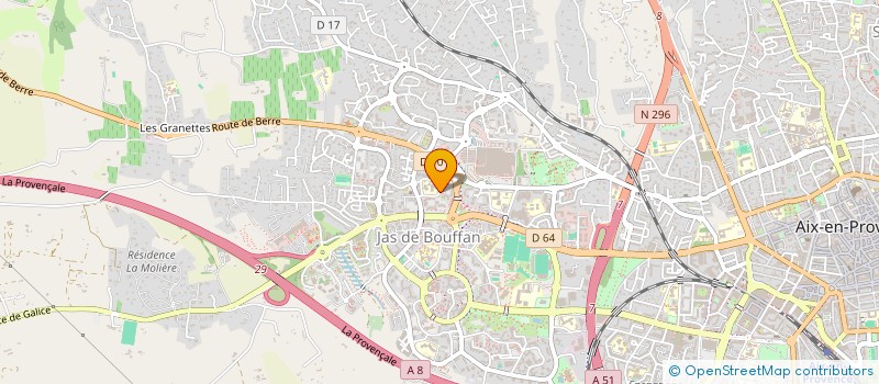 localisation de l'entreprise MONSIEUR SAMIR BOUCHERIFI à AIX-EN-PROVENCE