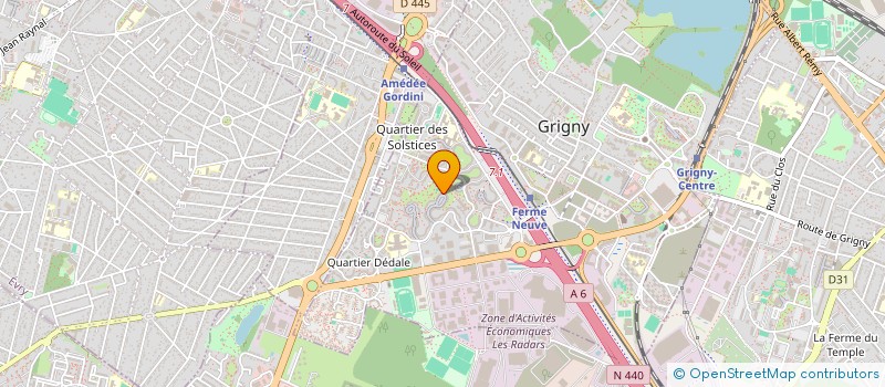 localisation de l'entreprise MONSIEUR SAMIR BOUDALI à GRIGNY