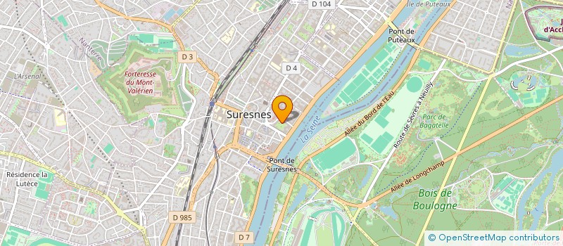 localisation de l'entreprise MONSIEUR SAMIR BOUDIAF à SURESNES