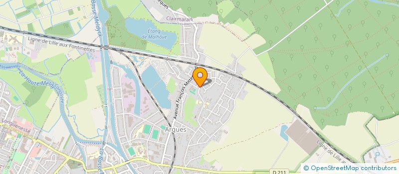 localisation de l'entreprise MONSIEUR SAMIR BOUFERGHOUS  ARQUES