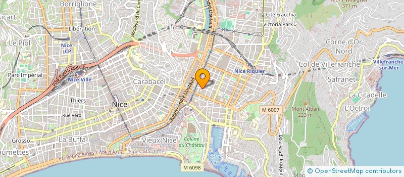 localisation de l'entreprise MONSIEUR SAMIR BOUGUERRA à NICE
