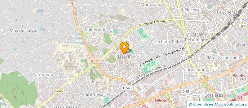 localisation de l'entreprise MONSIEUR SAMIR BOUHADJELA  NIMES