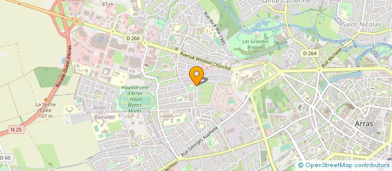 localisation de l'entreprise MONSIEUR SAMIR BOUHOUT à ARRAS