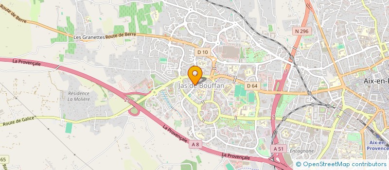 localisation de l'entreprise MONSIEUR SAMIR BOUIFFROR  AIX-EN-PROVENCE