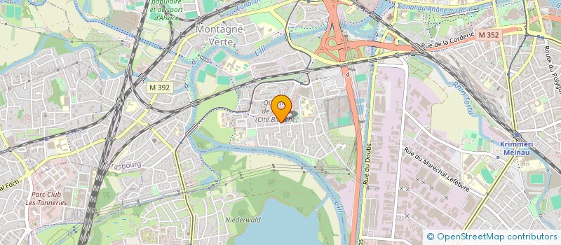 localisation de l'entreprise MONSIEUR SAMIR BOUJANA à STRASBOURG