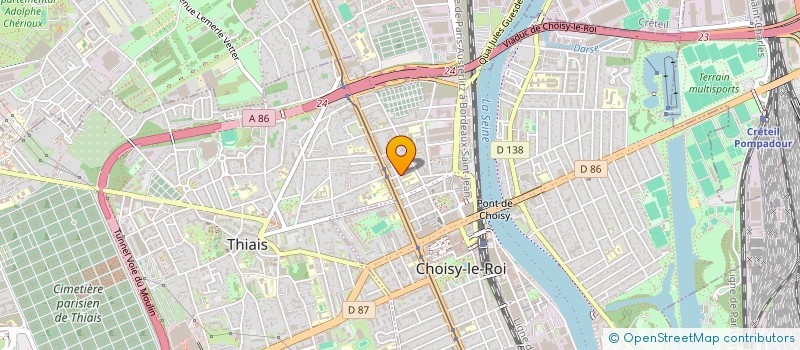 localisation de l'entreprise MONSIEUR SAMIR BOUKHETOUTA à CHOISY-LE-ROI