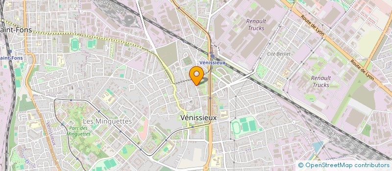 localisation de l'entreprise MONSIEUR SAMIR BOUKHEZAR  VENISSIEUX