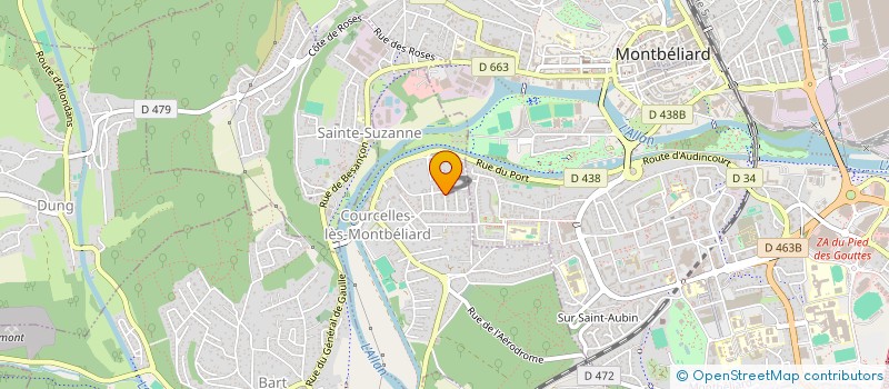 localisation de l'entreprise MONSIEUR SAMIR BOURAS à COURCELLES-LES-MONTBELIARD