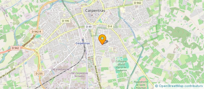 localisation de l'entreprise MONSIEUR SAMIR BOUROUH à CARPENTRAS