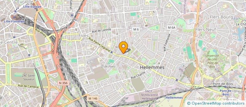 localisation de l'entreprise MONSIEUR SAMIR BOUSBA à LILLE