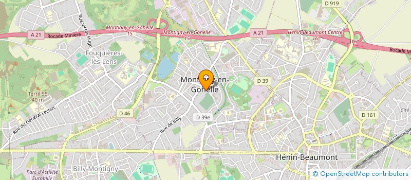 localisation de l'entreprise MONSIEUR SAMIR BOUSLAMA  MONTIGNY-EN-GOHELLE