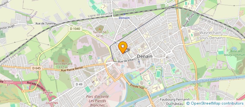 localisation de l'entreprise MONSIEUR SAMIR BOUSSAA à DENAIN