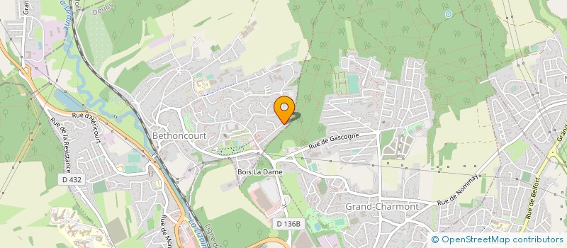 localisation de l'entreprise MONSIEUR SAMIR BOUTAHAR  BETHONCOURT