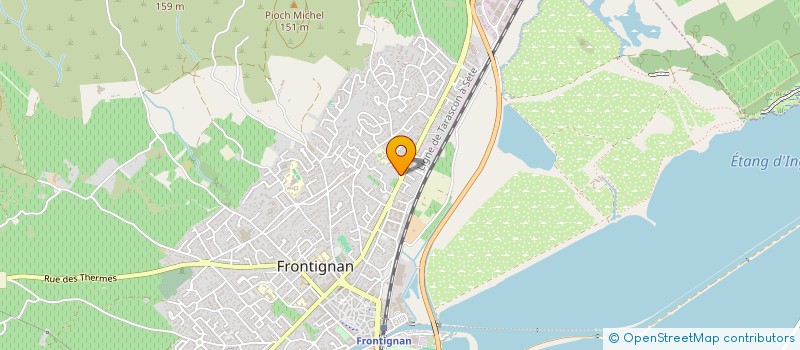 localisation de l'entreprise MONSIEUR SAMIR BOUTIBA à FRONTIGNAN