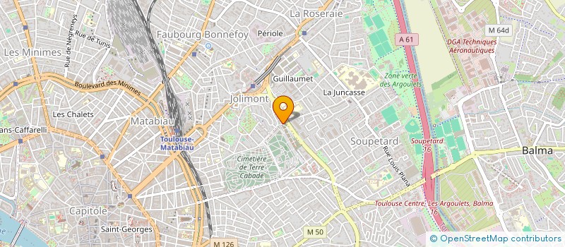 localisation de l'entreprise MONSIEUR SAMIR BOUTRIGUA à TOULOUSE