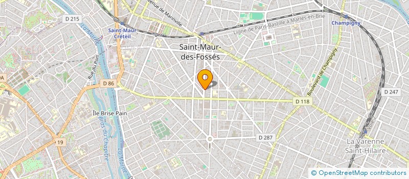 localisation de l'entreprise MONSIEUR SAMIR BOUYAKOUB à SAINT-MAUR-DES-FOSSES