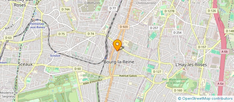 localisation de l'entreprise MONSIEUR SAMIR BOUZIDI à BOURG-LA-REINE