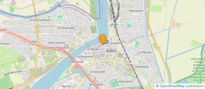 localisation de l'entreprise MONSIEUR SAMIR BRANDO à ARLES