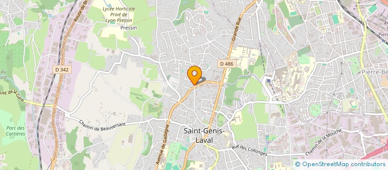 localisation de l'entreprise MONSIEUR SAMIR CHAIBEDDRA TANI à SAINT-GENIS-LAVAL