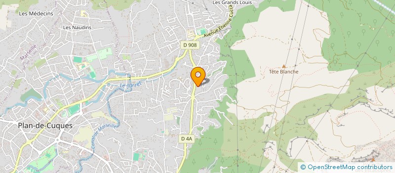 localisation de l'entreprise MONSIEUR SAMIR CHANHIH  ALLAUCH