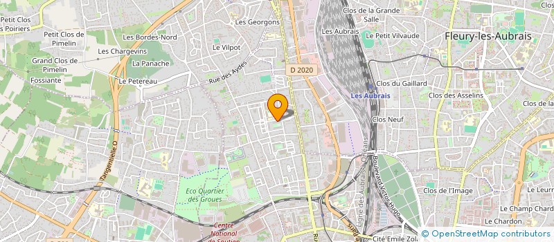 localisation de l'entreprise MONSIEUR SAMIR CHAOUATI à ORLEANS