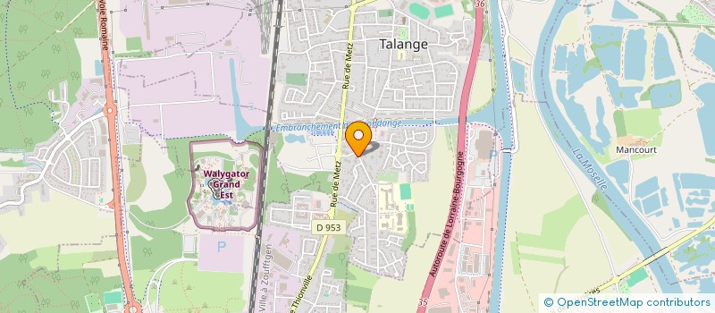 localisation de l'entreprise MONSIEUR SAMIR CHARIF  TALANGE