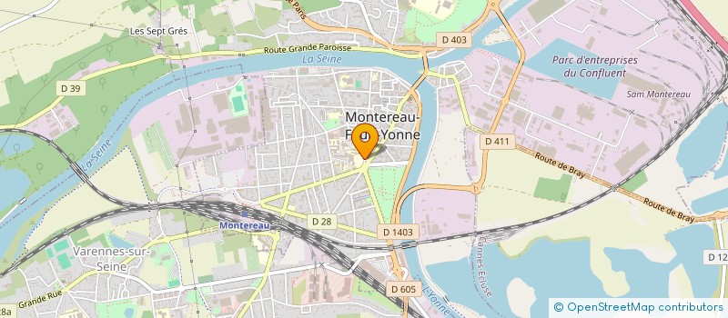 localisation de l'entreprise MONSIEUR SAMIR CHENIARA à MONTEREAU-FAULT-YONNE