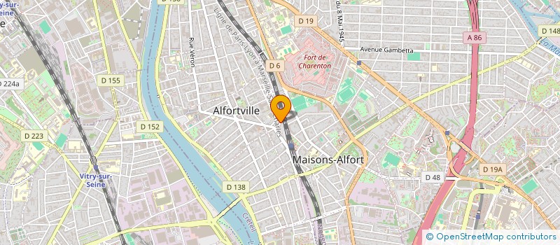 localisation de l'entreprise MONSIEUR SAMIR CHETTAOUI  ALFORTVILLE